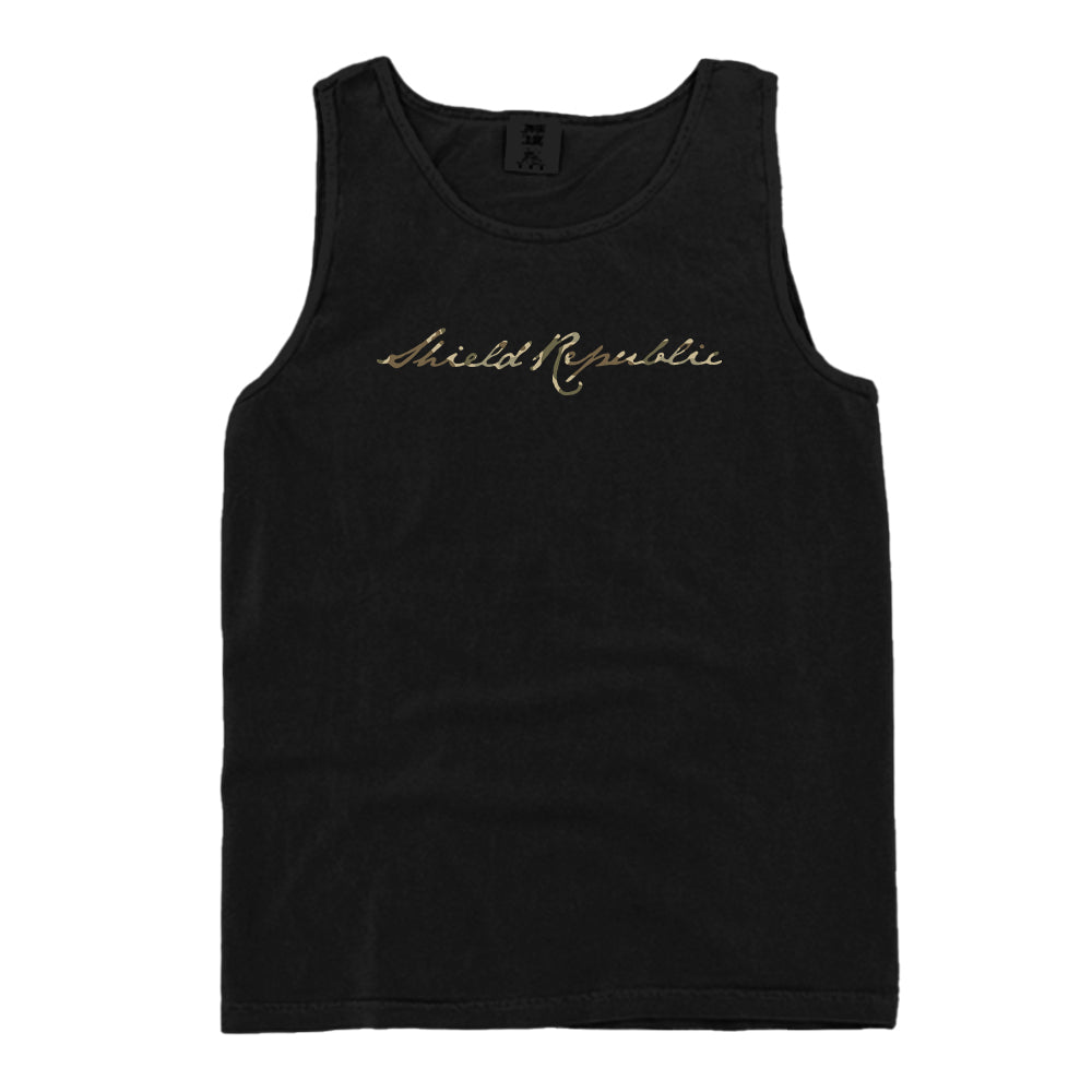 Shield Republic Duck Camo Script (Front)
