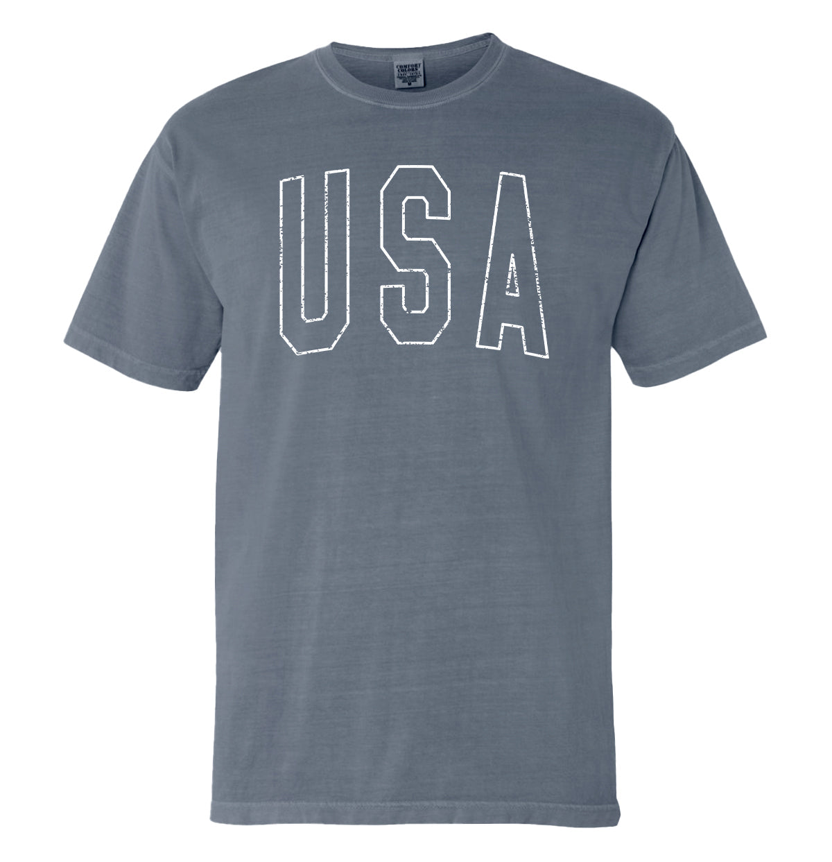 USA Collegiate Blanc uni (Devant)