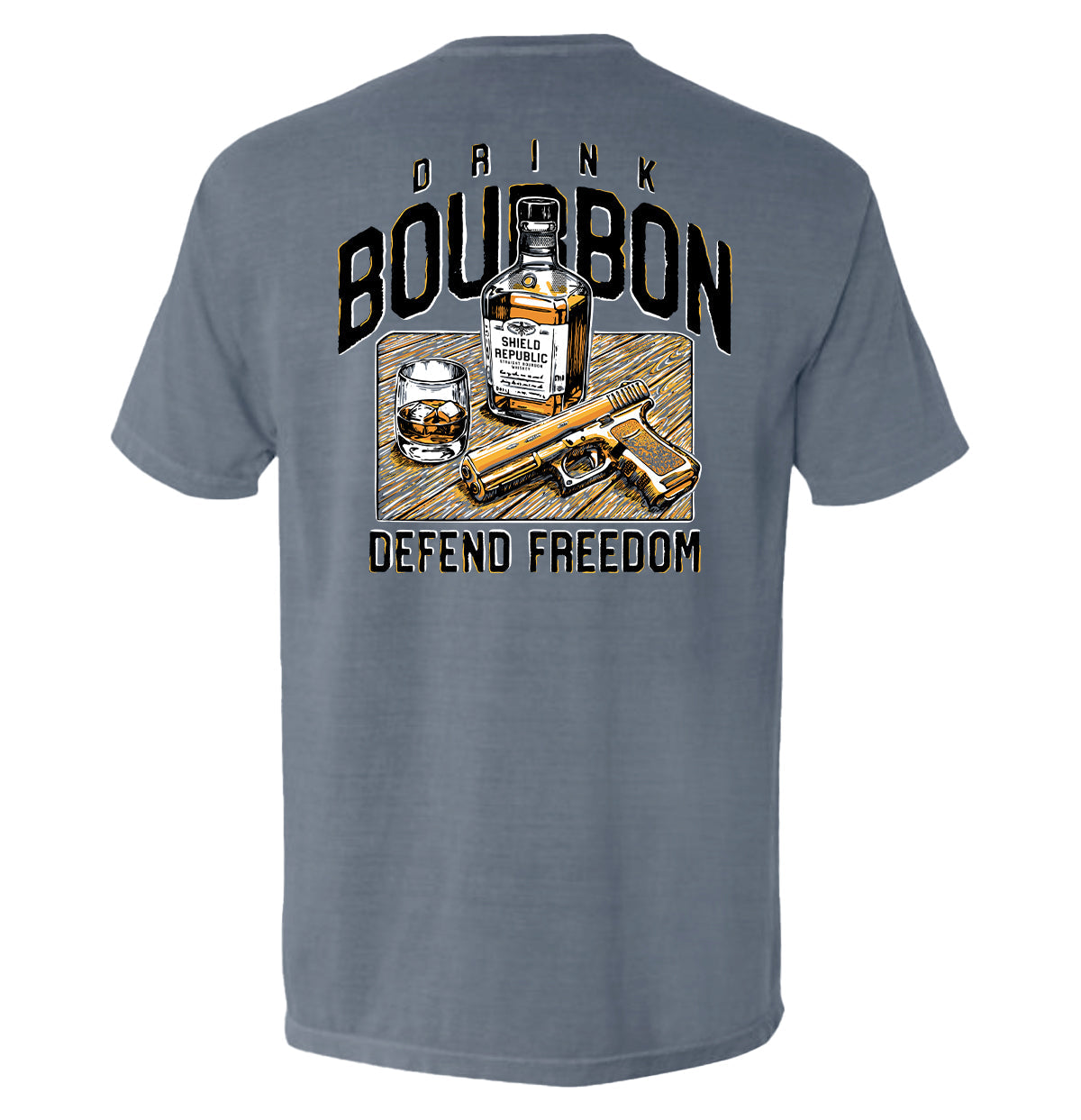Buvez du Bourbon Défendez la Liberté