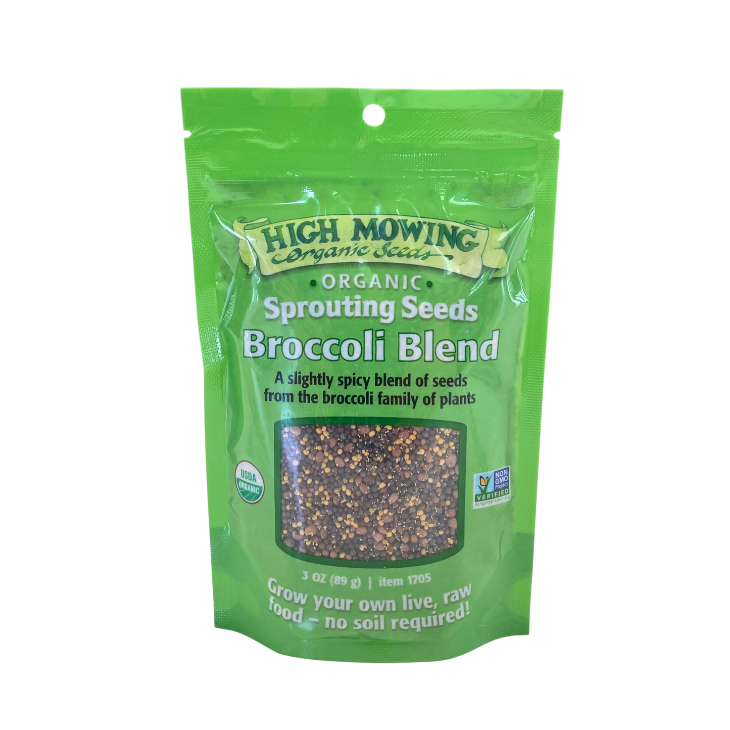 Sprouting Seeds, Organic, High Mowing