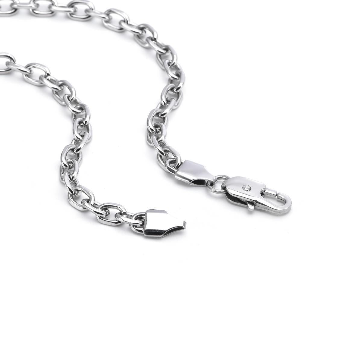 C007W B.Tiff Cable Link Chain Necklace/ 5mm
