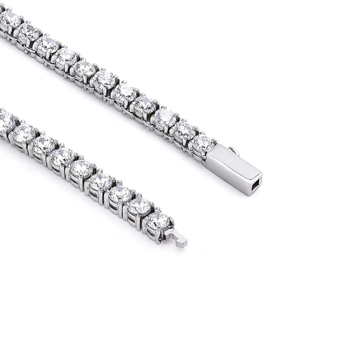 C103W B.Tiff Tennis Necklace/ 3mm