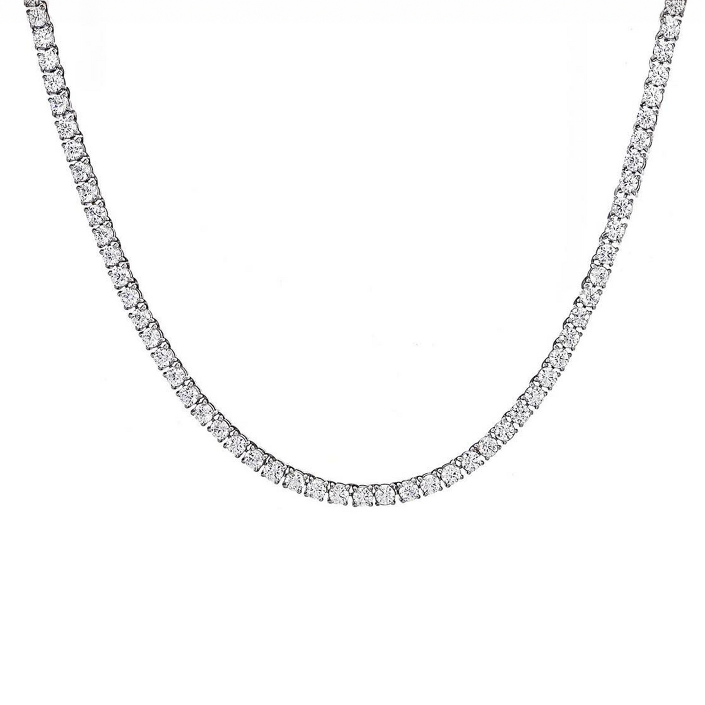C103W B.Tiff Tennis Necklace/ 3mm