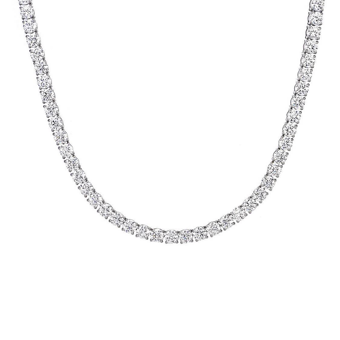 C105W B.Tiff Tennis Necklace/ 5mm