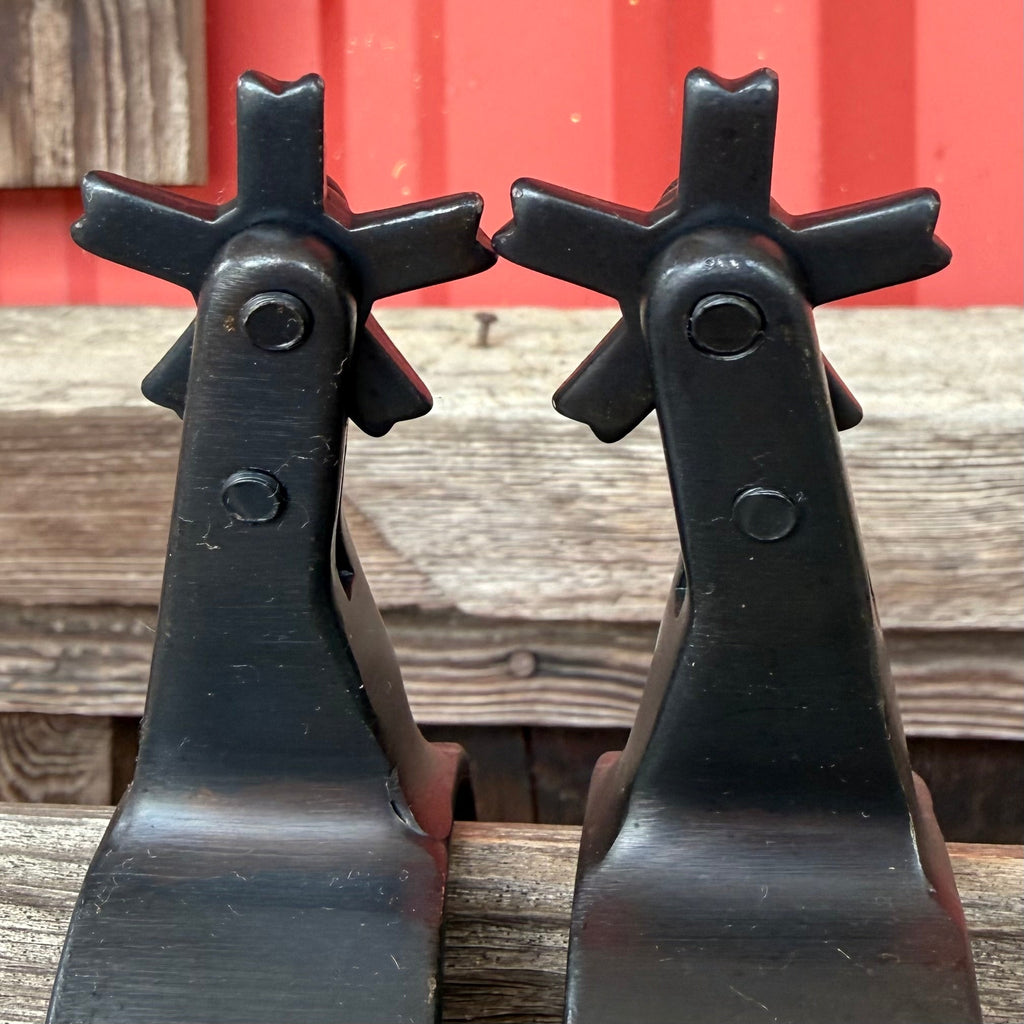 2 1/4 Bull Riding Spurs