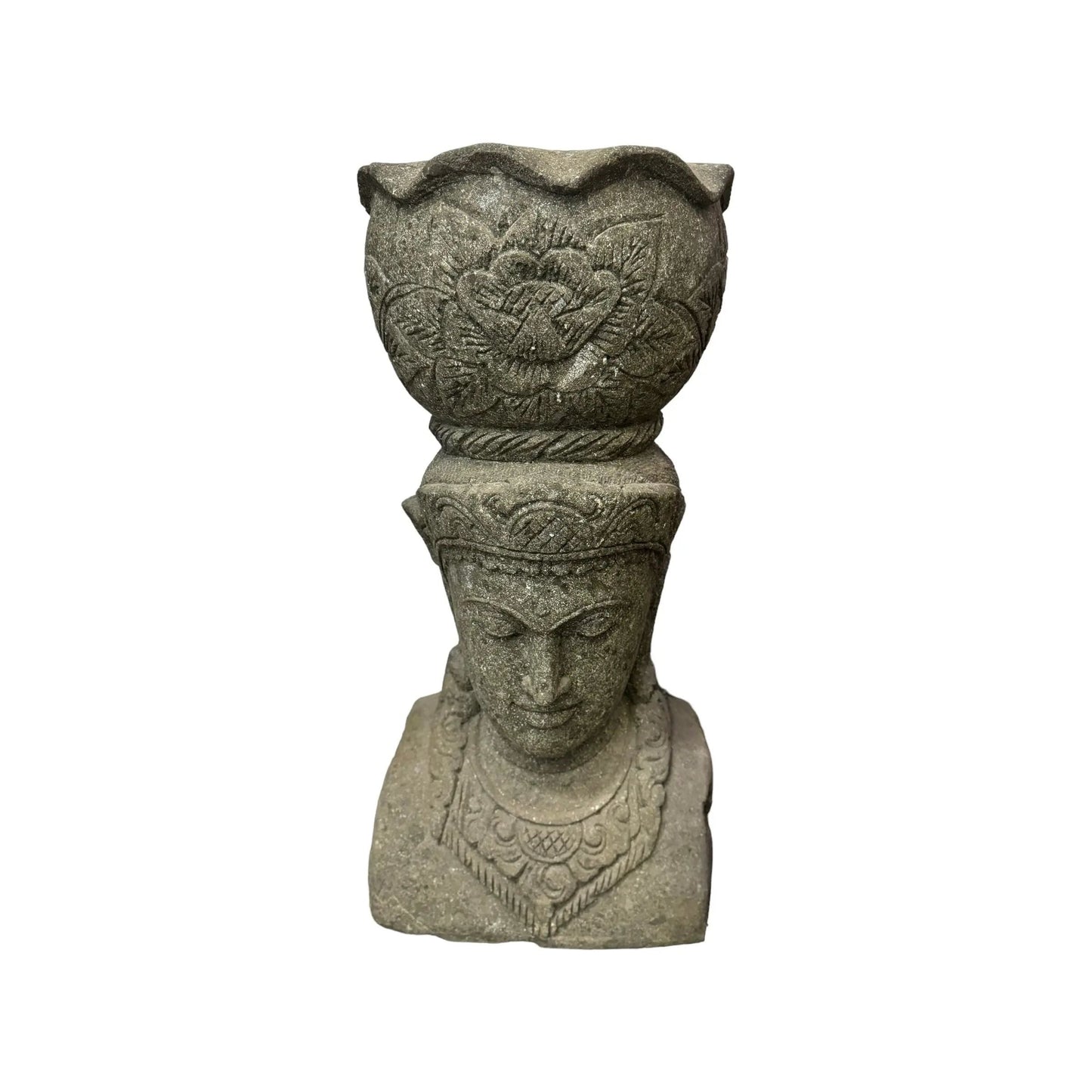 Stone Buddha Planter