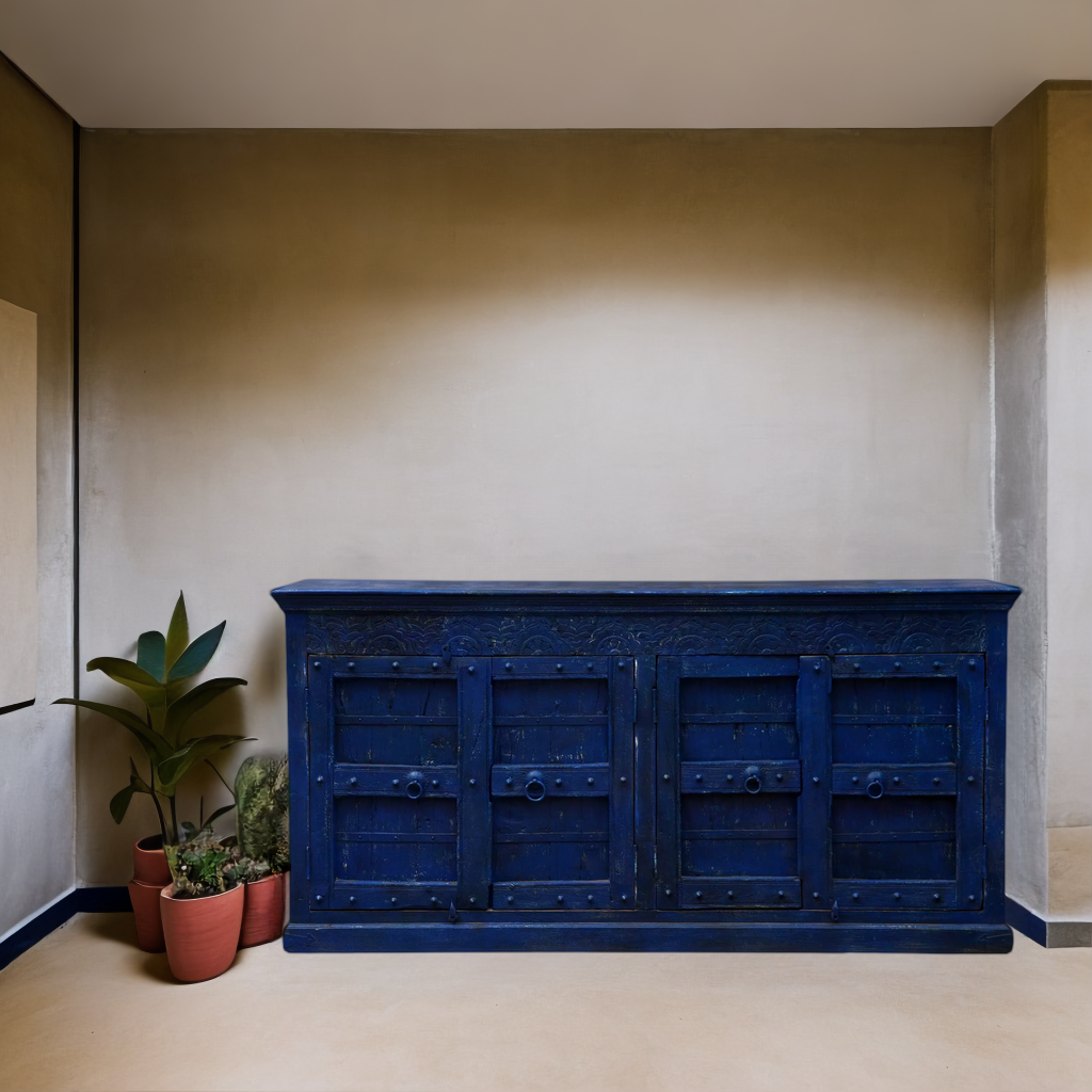 Woodland Blue Sideboard- 72"