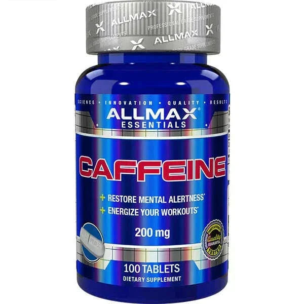Allmax Caffeine 200mg, 100 Capsules