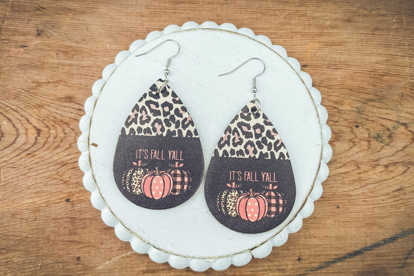 Beautiful Fall Ya'll Drop Earrings