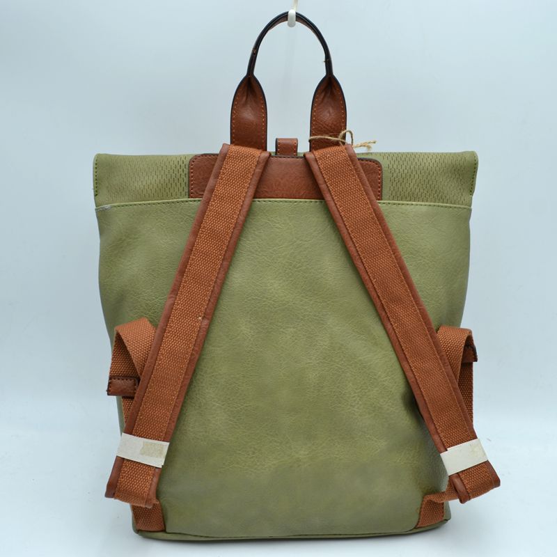 Long Lasting Vintage Leather Backpack Laptop Messenger Bag