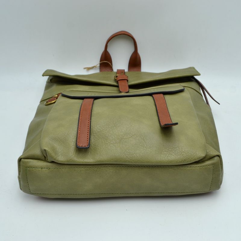 Long Lasting Vintage Leather Backpack Laptop Messenger Bag