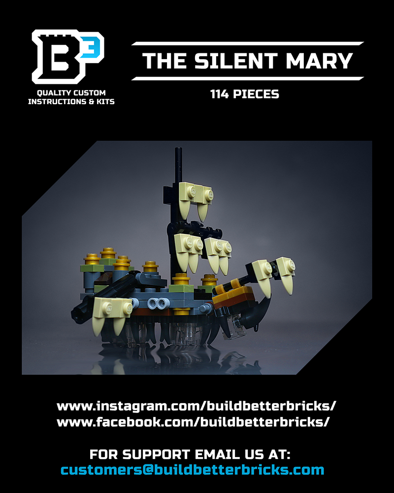 Mini The Silent Mary Pirate Ship