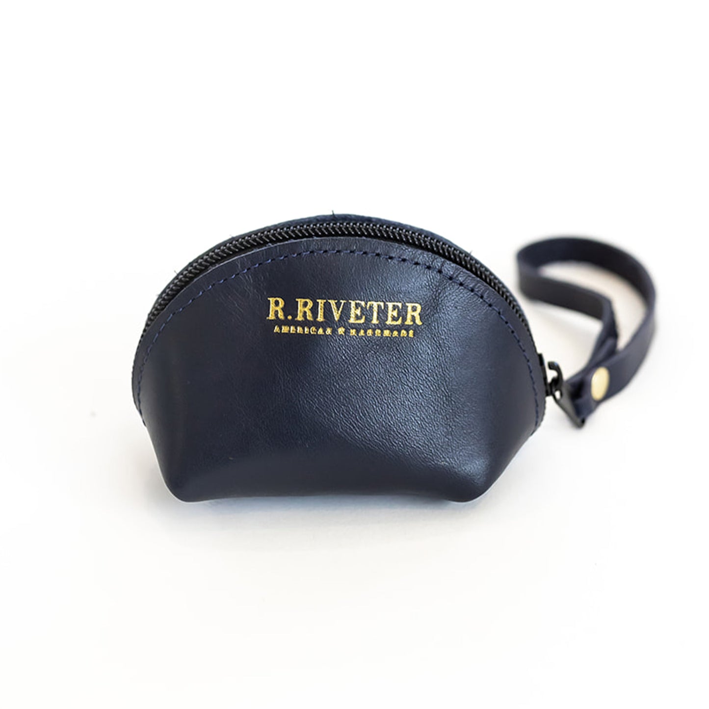 Clara Mini Pouch | Navy Leather