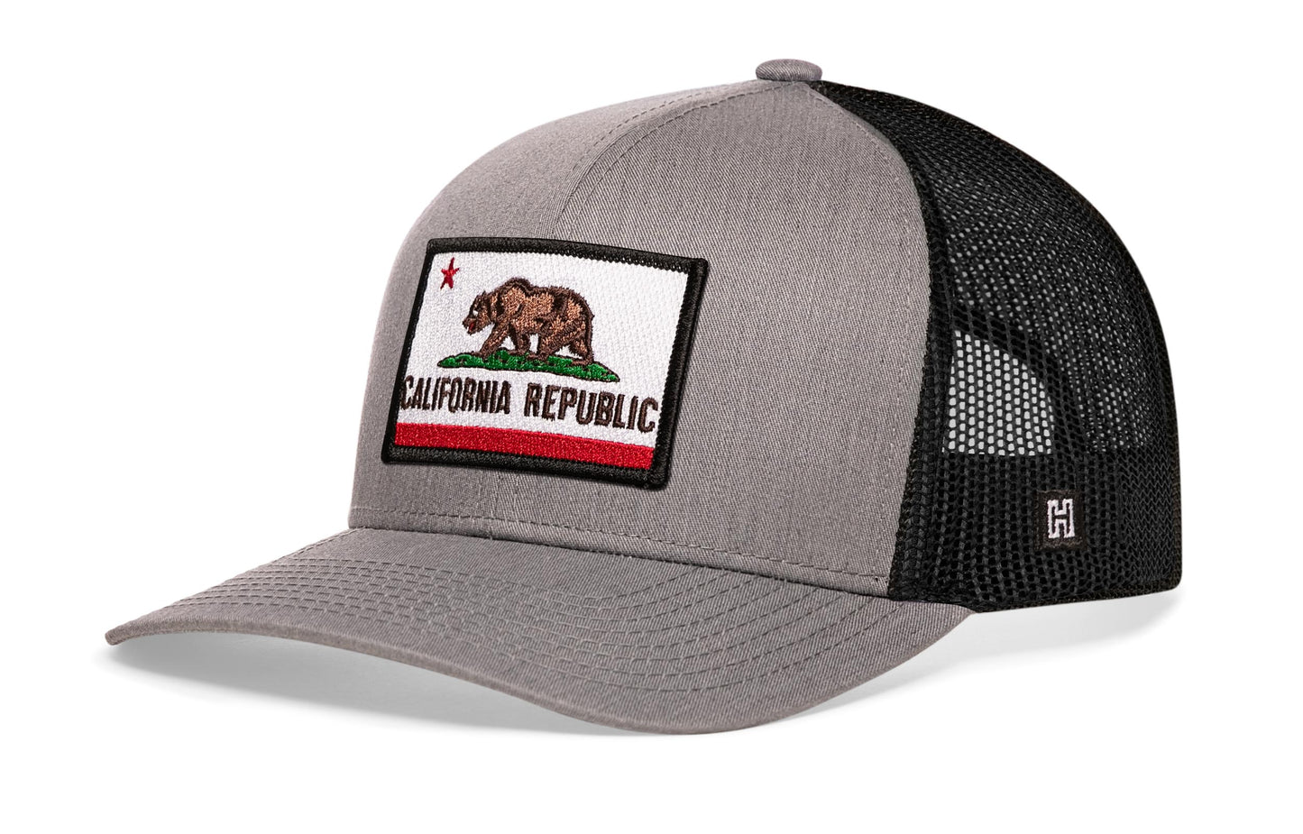 California Flag Trucker Hat  |  CA Snapback