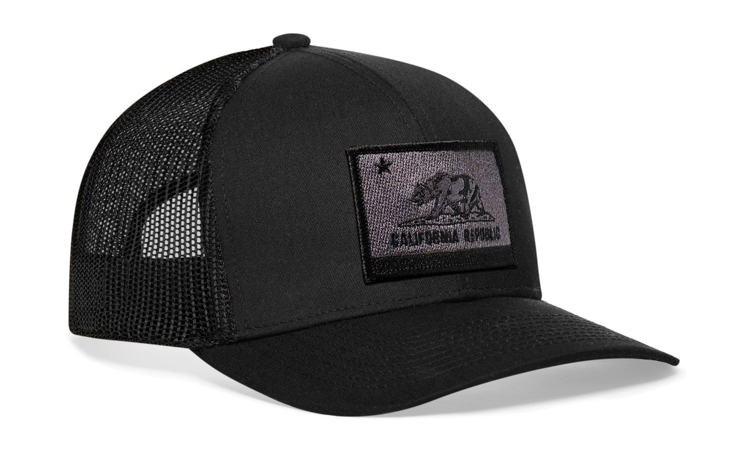 California Flag Trucker Hat  |  Tactical Snapback