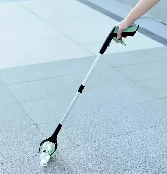 Pince de ramassage pliable en acier robuste – 81 cm avec aimant et poignée antidérapante