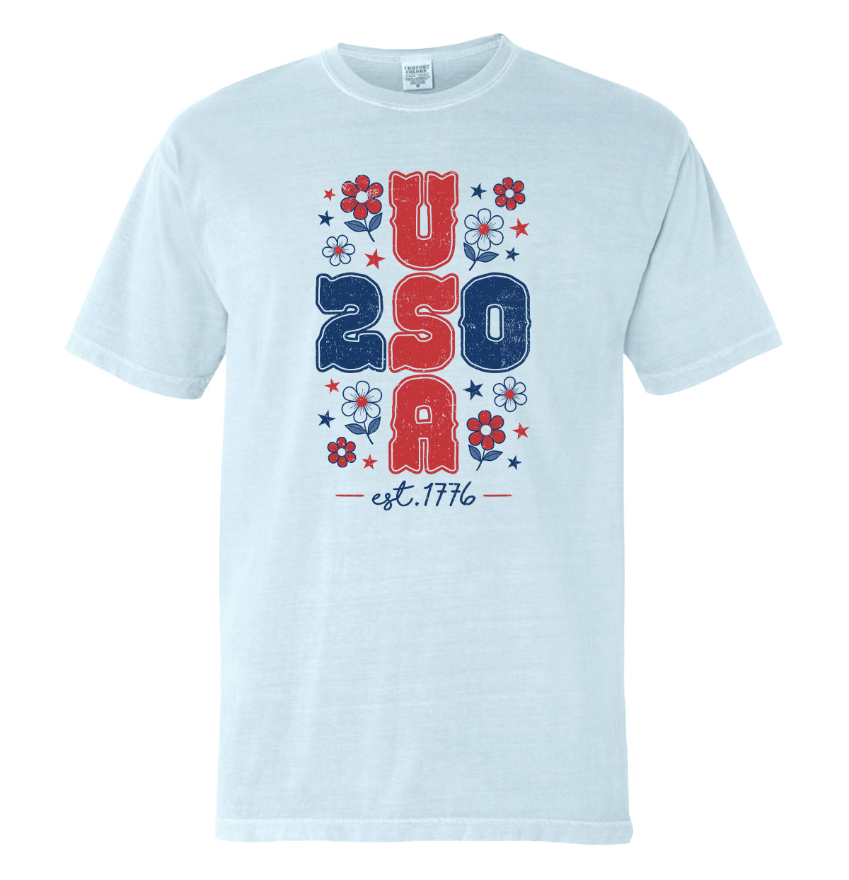 Red, White & Bloom (Front Print)