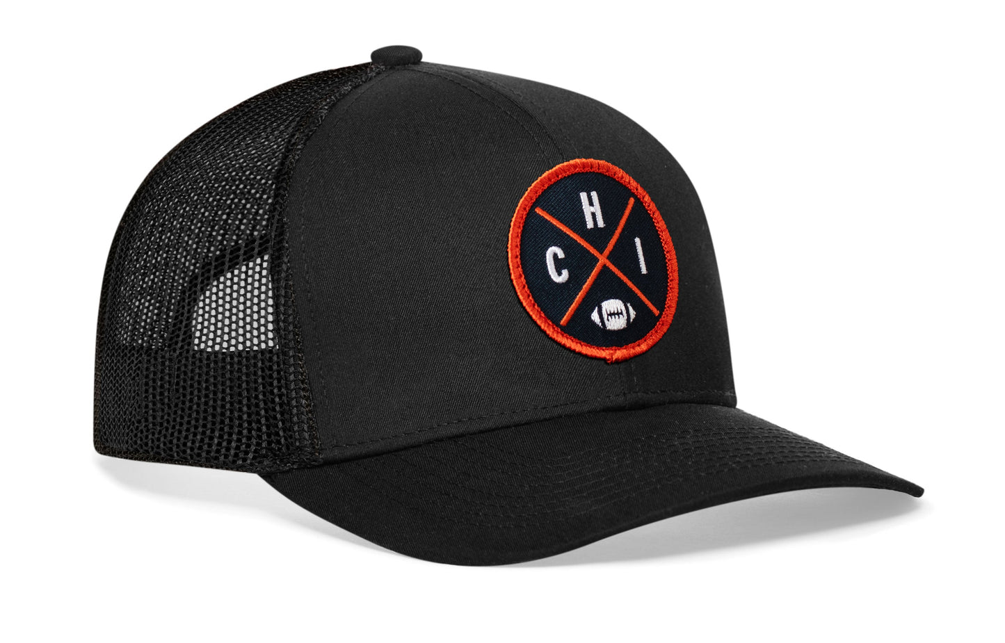 Chicago Football Trucker Hat  |  CHI X Snapback