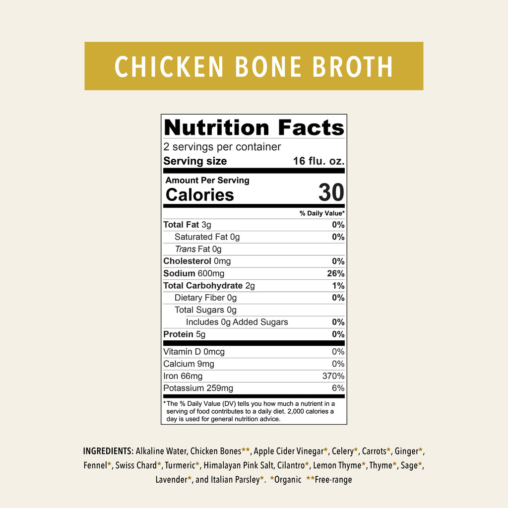 Organic Chicken Bone Broth Elixir