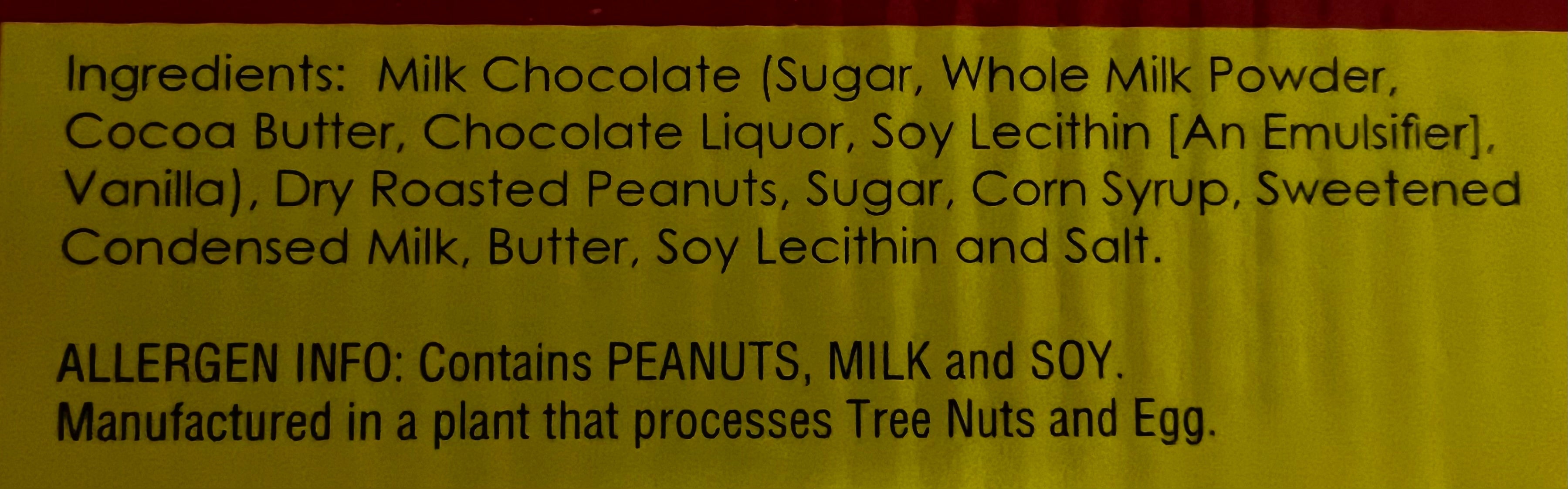 Chocolate Caramel Peanut Clusters - Bag - 3oz