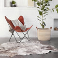 Le fauteuil papillon vintage Cognac