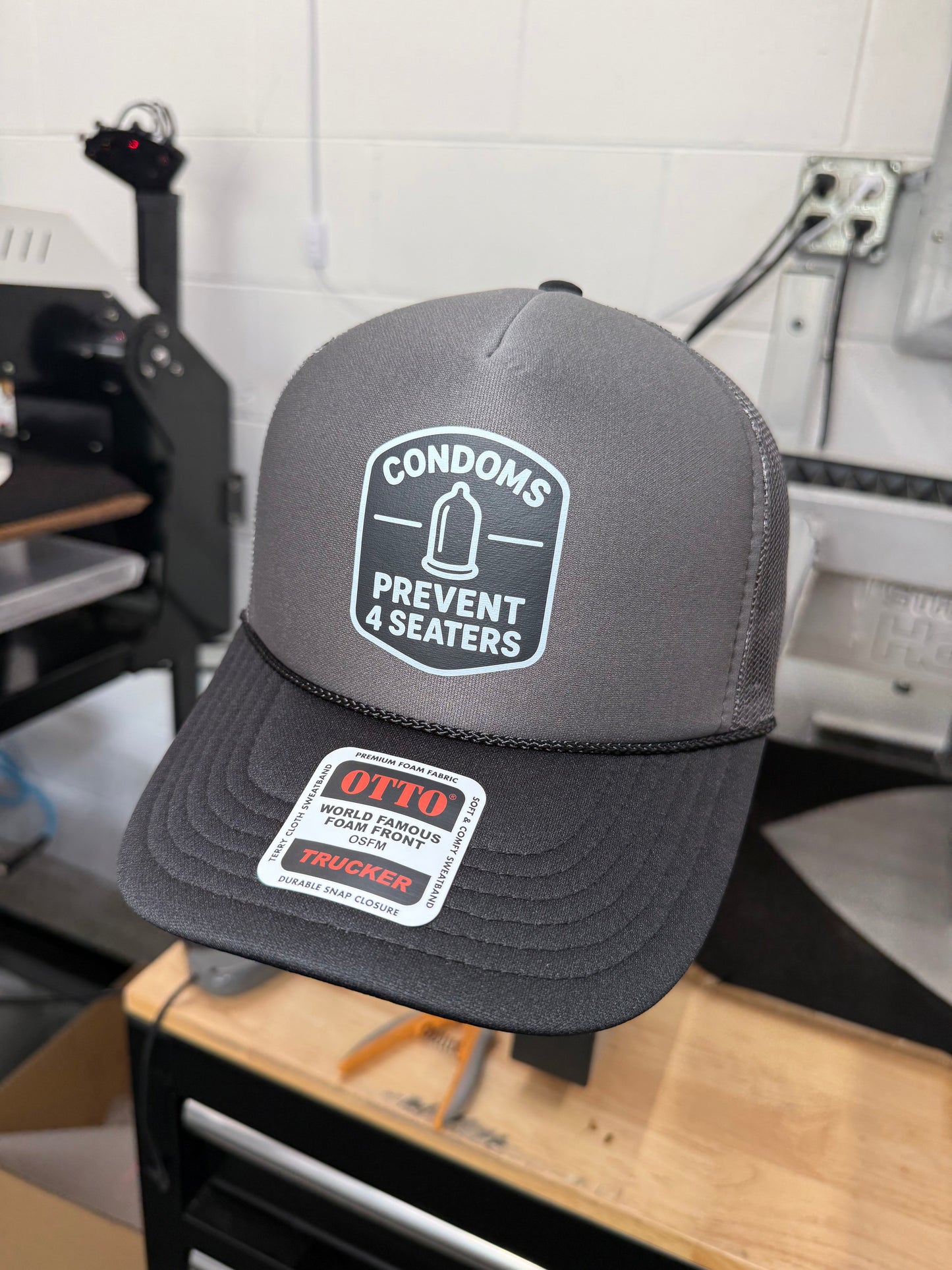 Condoms Prevent 4 Seaters Hat
