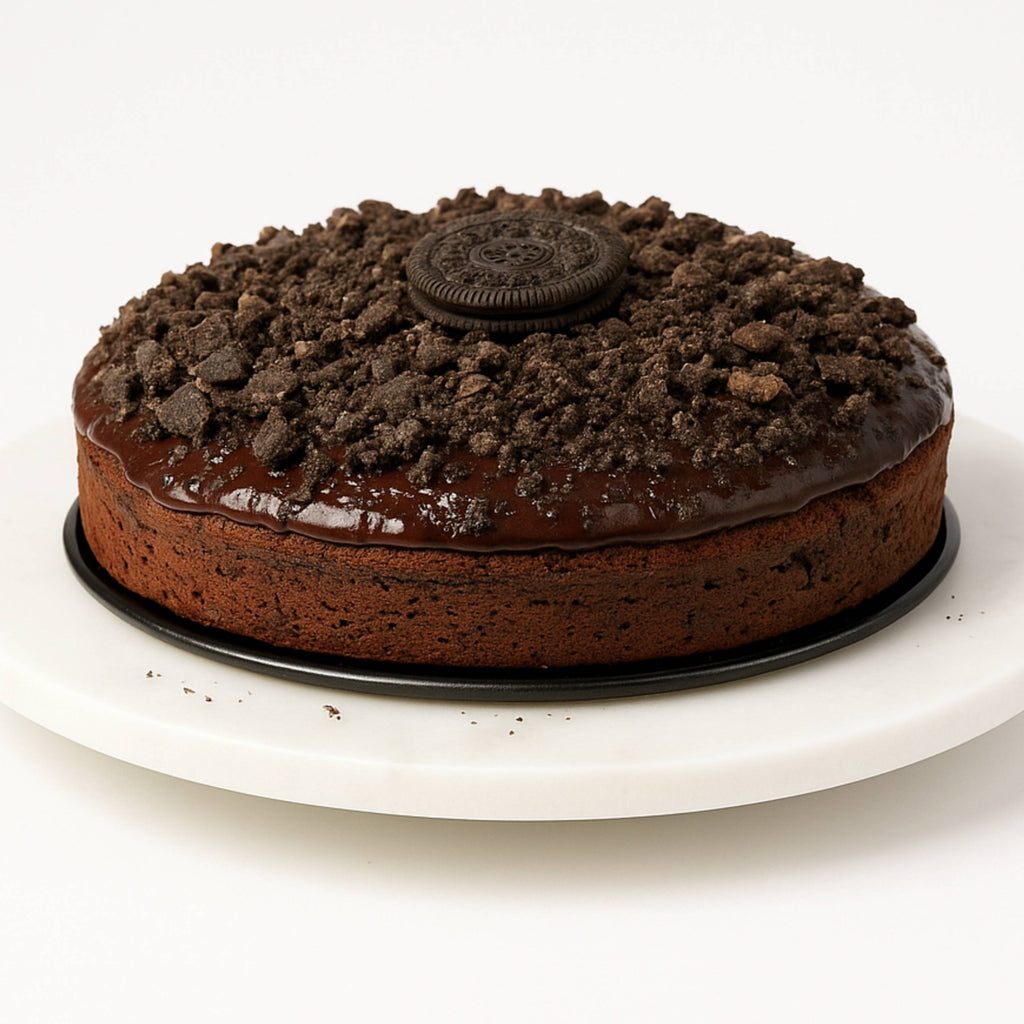 Andy Anand Gluten-Free Cookies & Cream Cake, 9-Inch, 2 lb – Hand-Baked, All-Natural, No Preservatives, Birthday & Celebration Gift Box