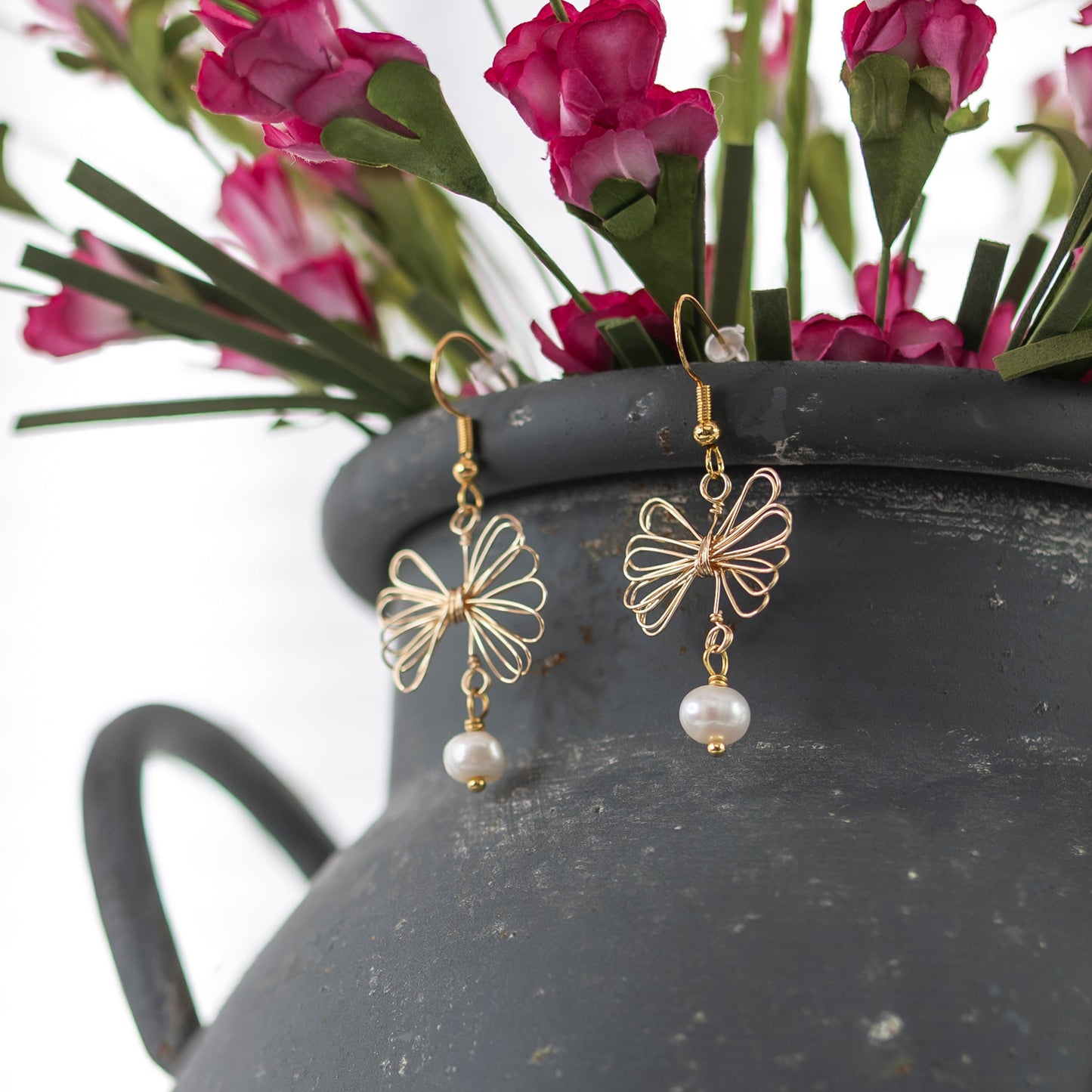 Coquette earrings