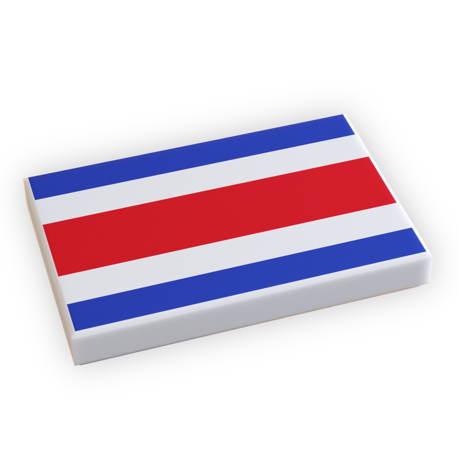 Costa Rica Flag (2x3 Tile)