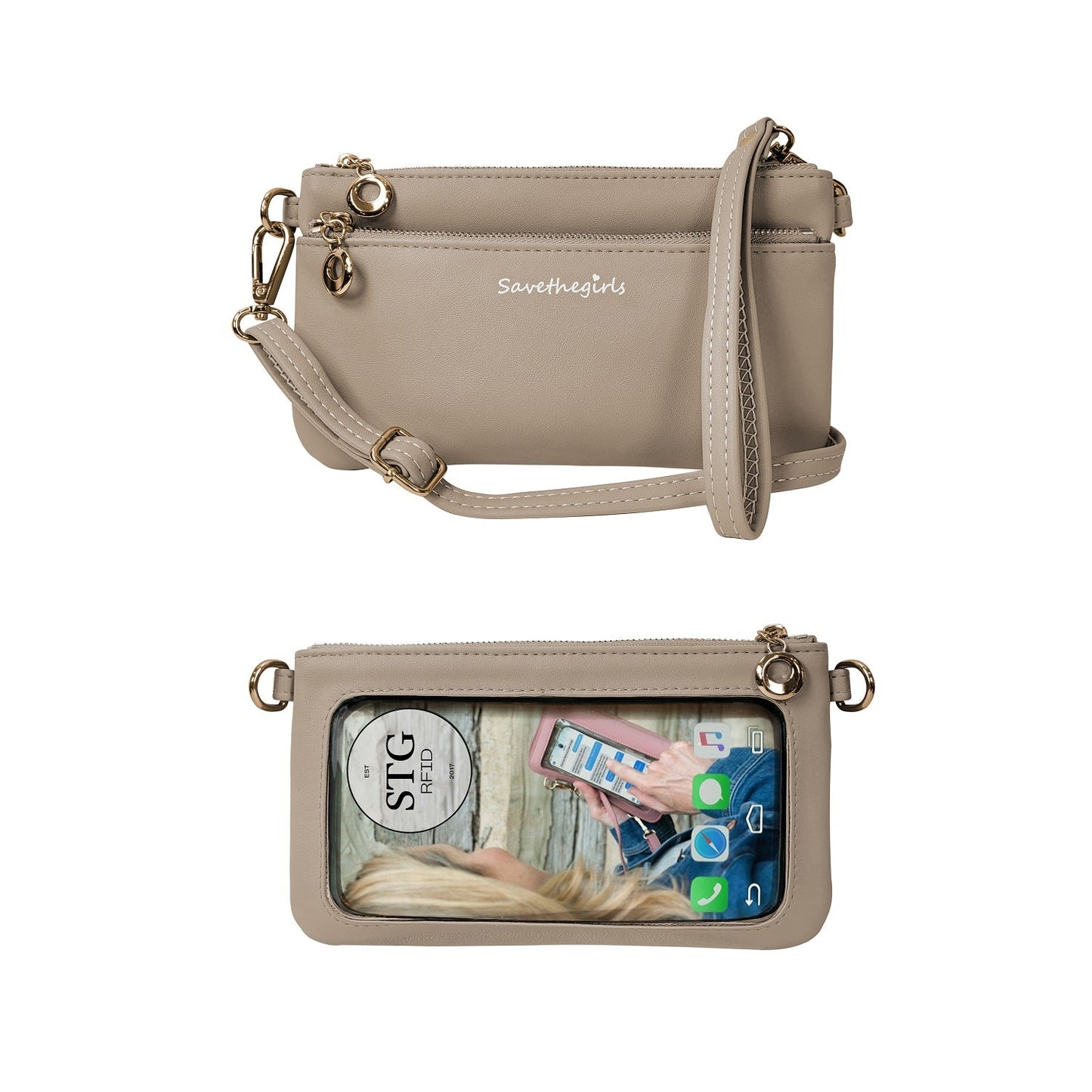 Bella RFID Touch Screen Purse