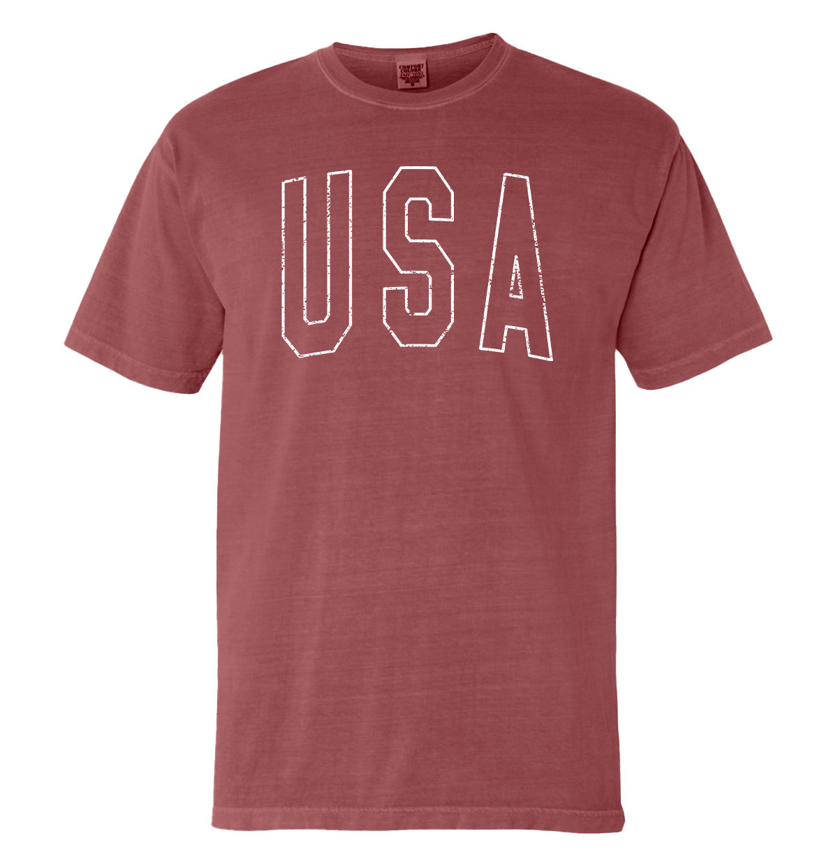 USA Collegiate Blanc uni (Devant)