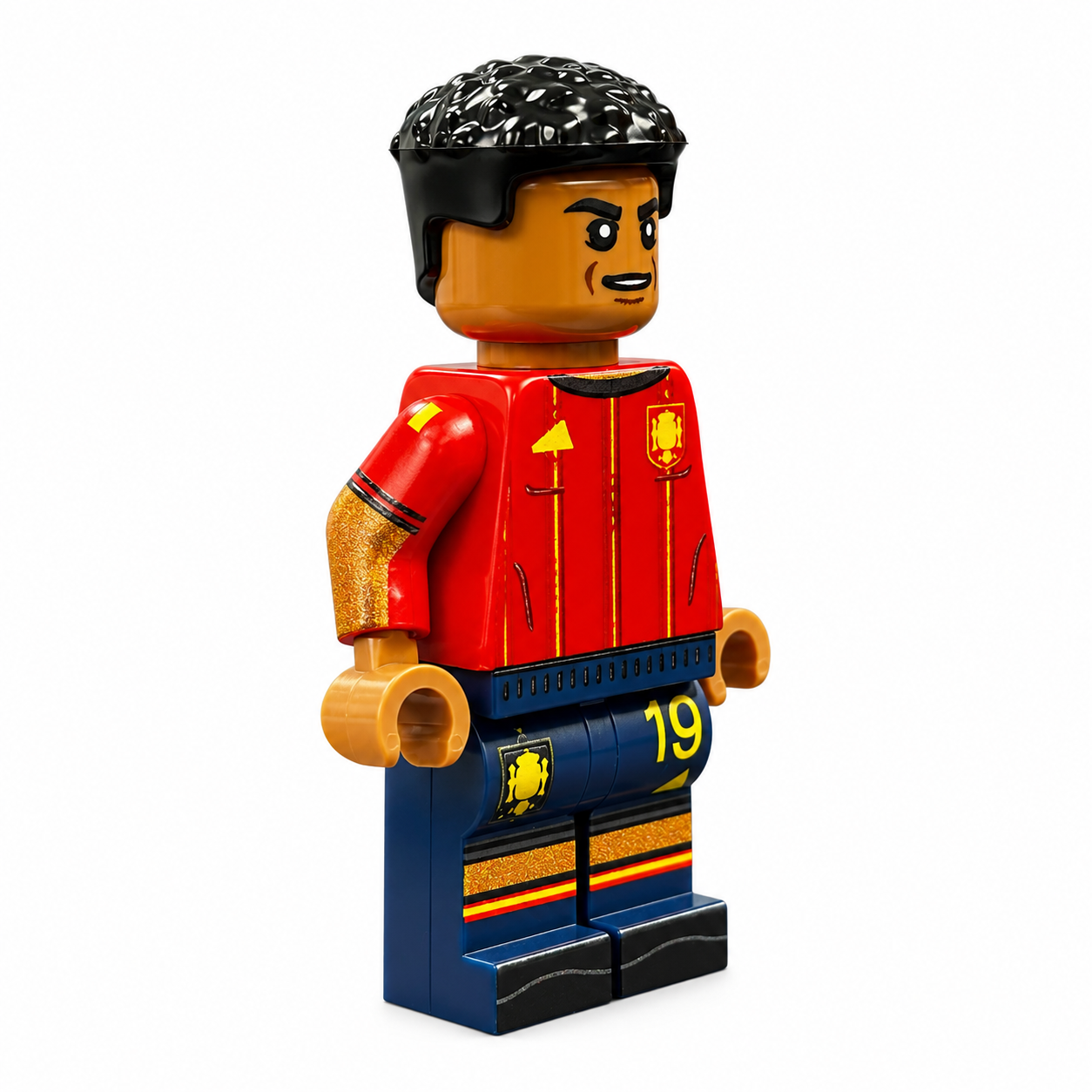 #19 Spain LY Futbol/Soccer Player Minifig