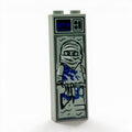 Blue Ninja en carbonite (brique 1x2x5)