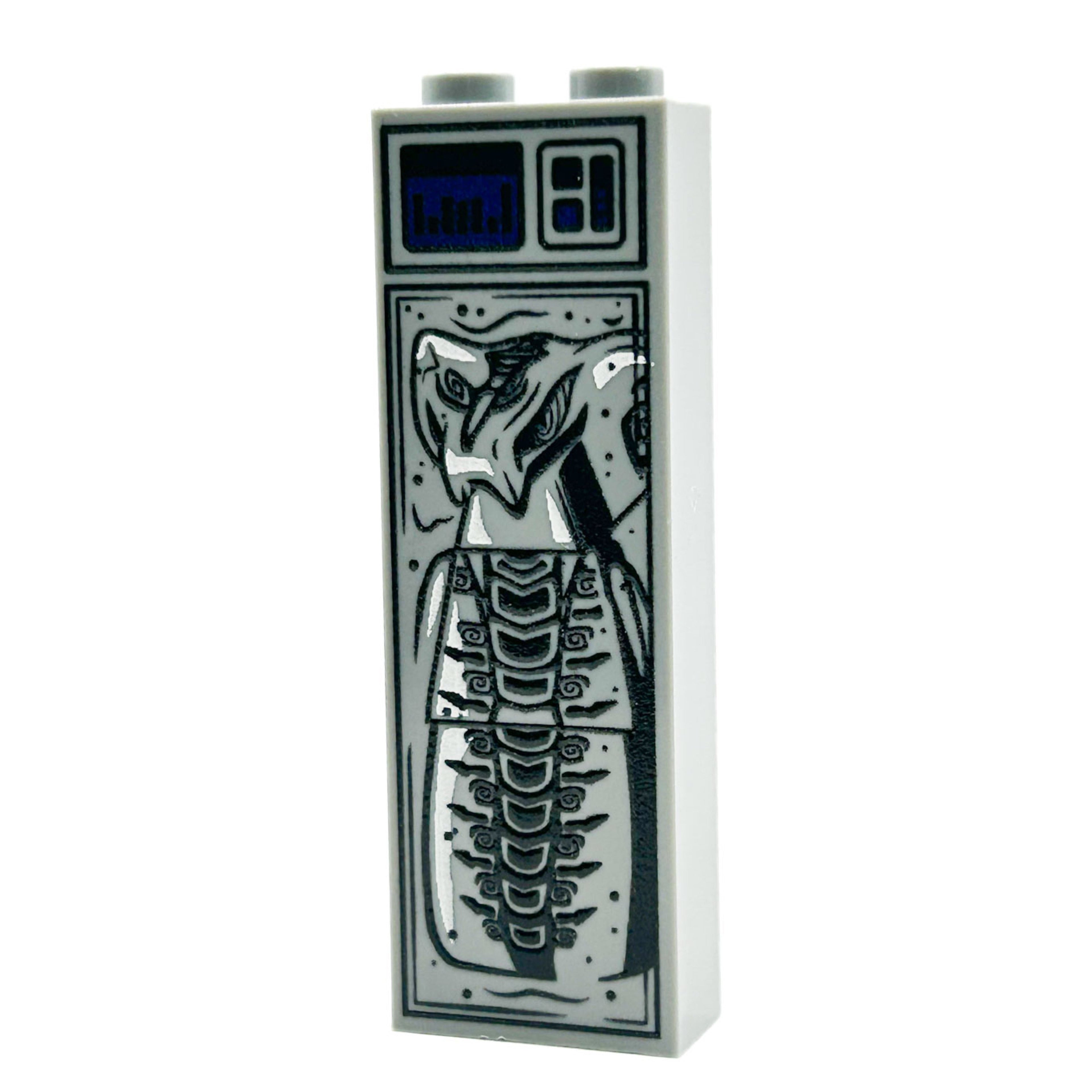 Scales in Carbonite (1x2x5 Brick))