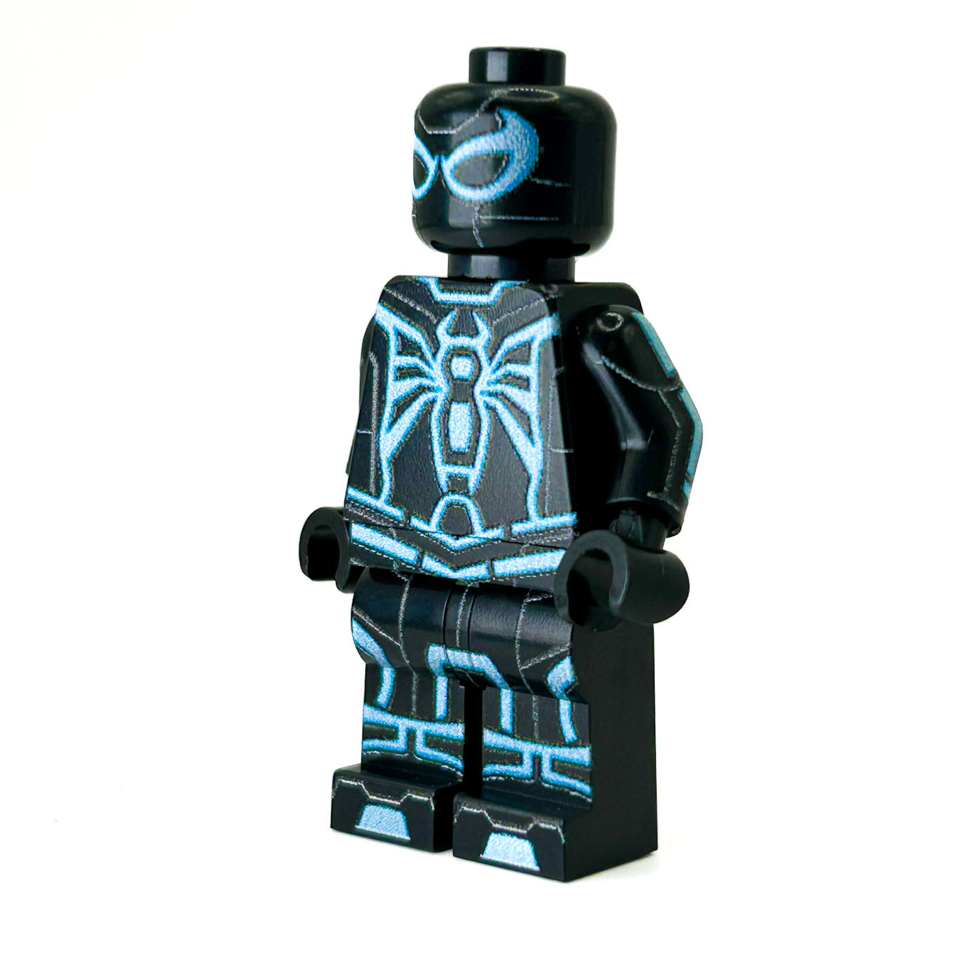 Spidey (Tron-Blue Variant) Minifig