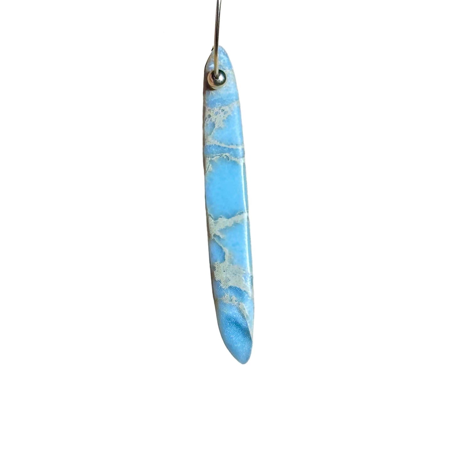 African Opal Spear Bertoni Earrings - 14k Gold Filled Sterling Silver