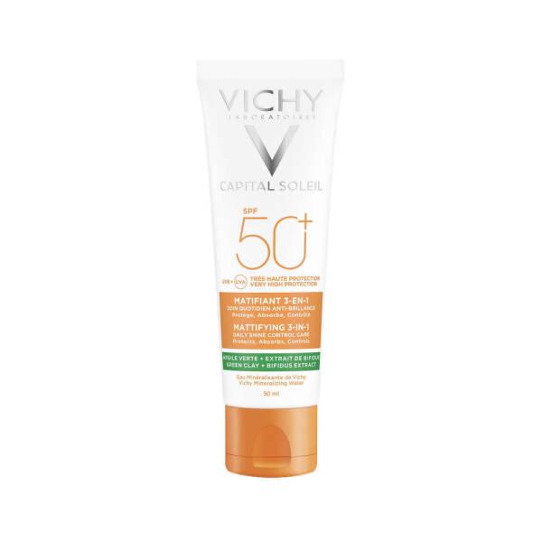 Vichy Capital Soleil SPF 50+ Mattering Facial Sun Cream 50 ML