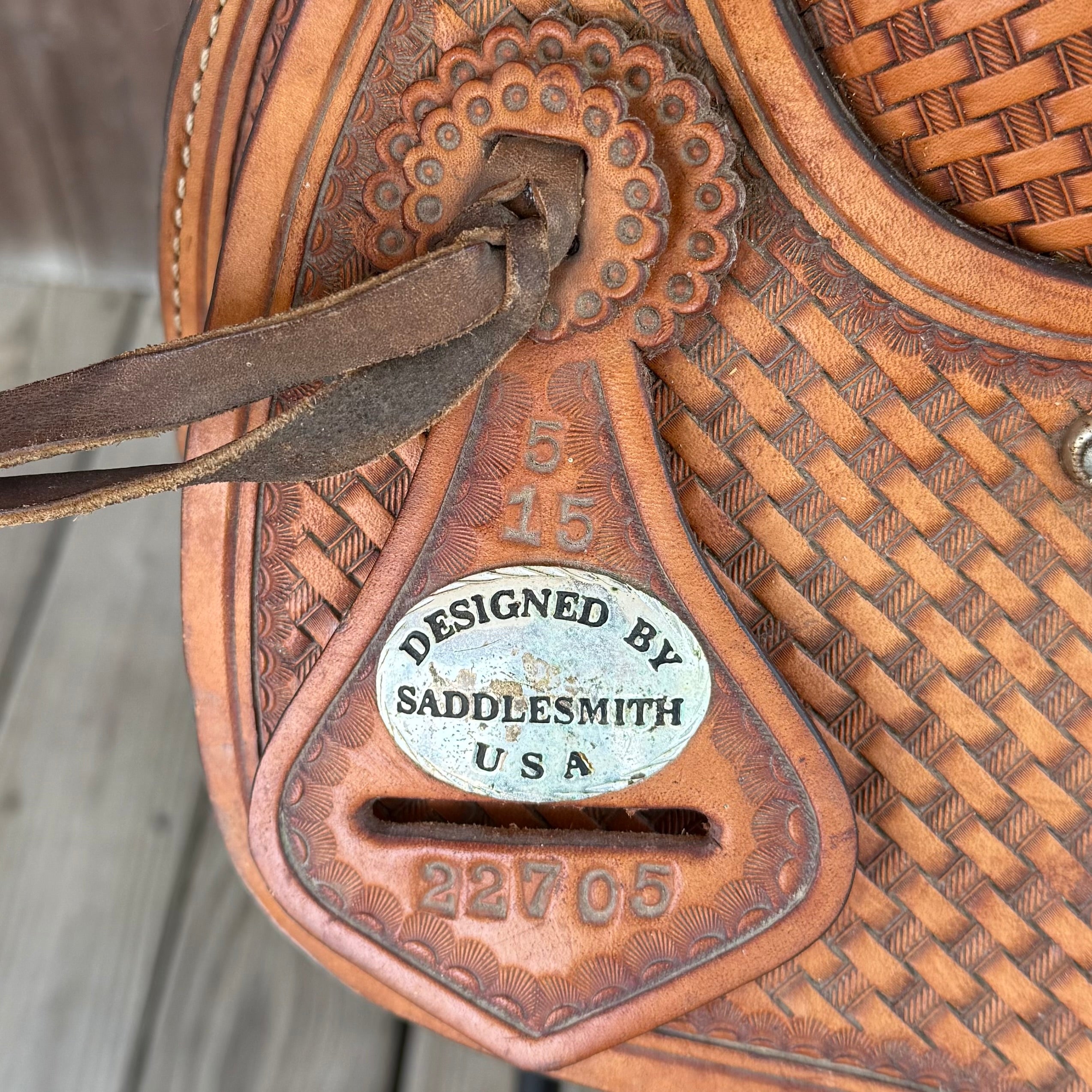 15" Saddlesmith Wade Saddle