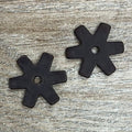 Black Steel Spur Rowel