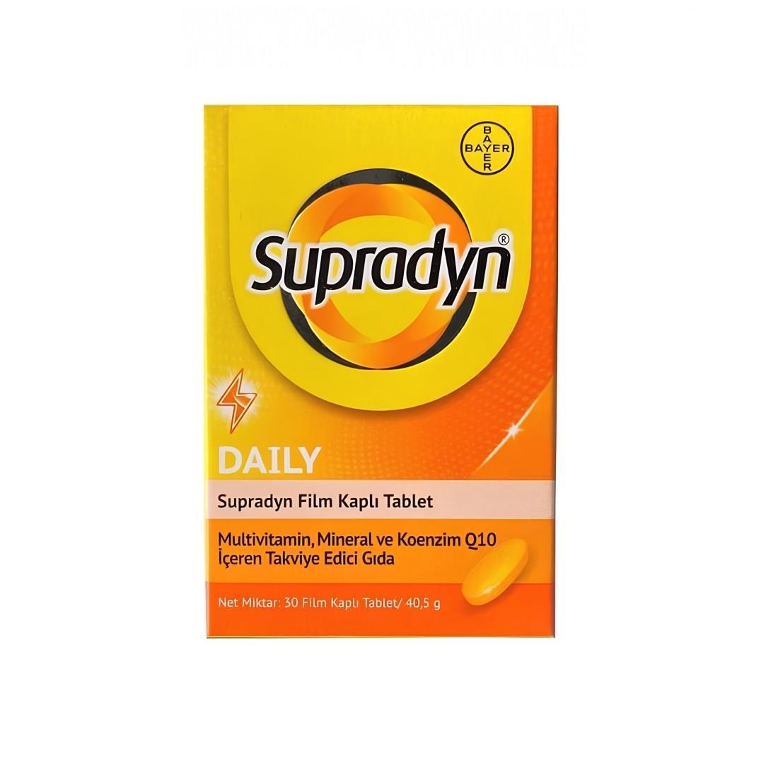 Supradyn Daily Multivitamin Tablets - Boost Your Wellness | 30 Count