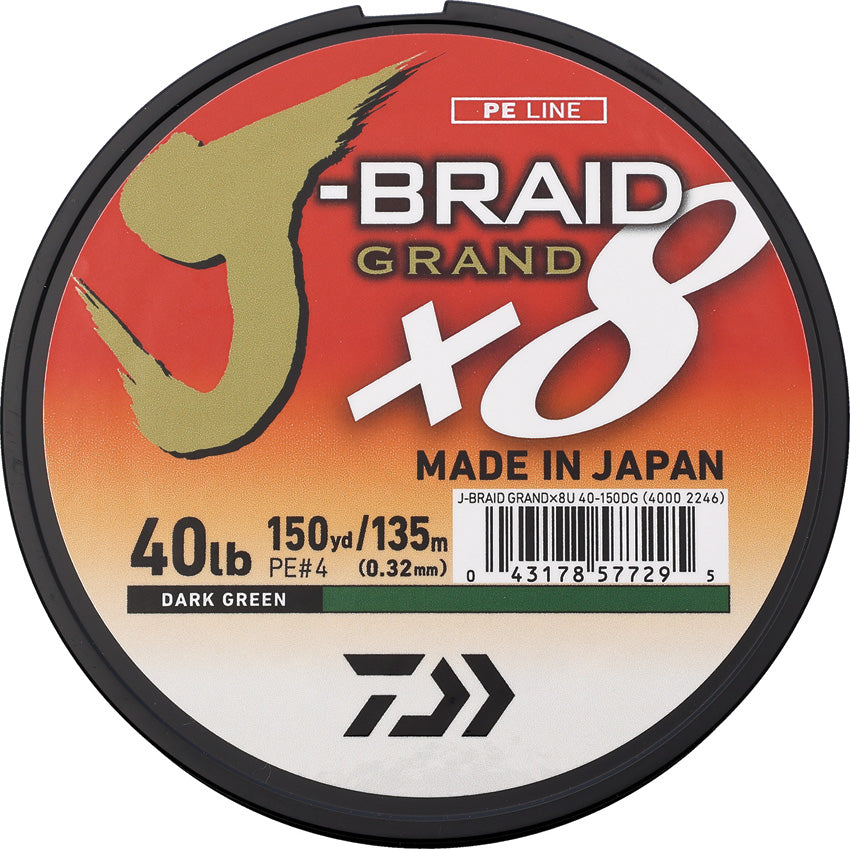 Fishing Line J-Braid Grand Braided