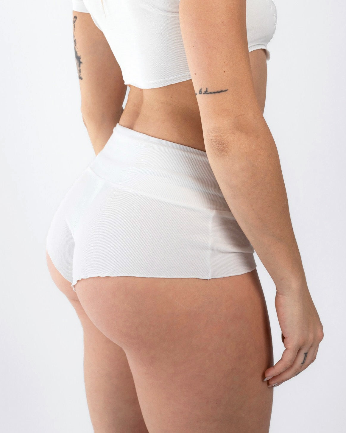 90s Boyshort - CloudRib™ Ivory