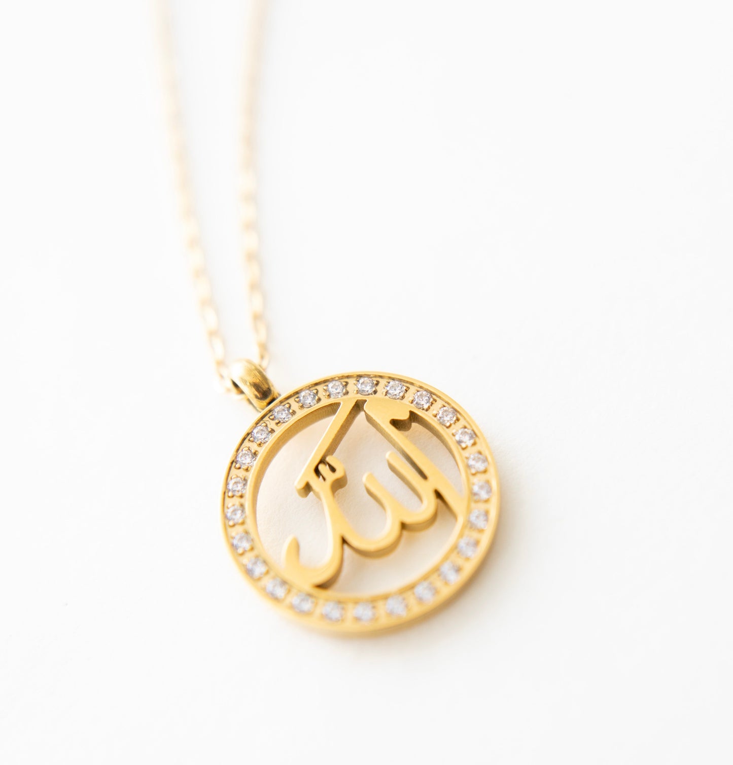 Minimal Allah Necklace III