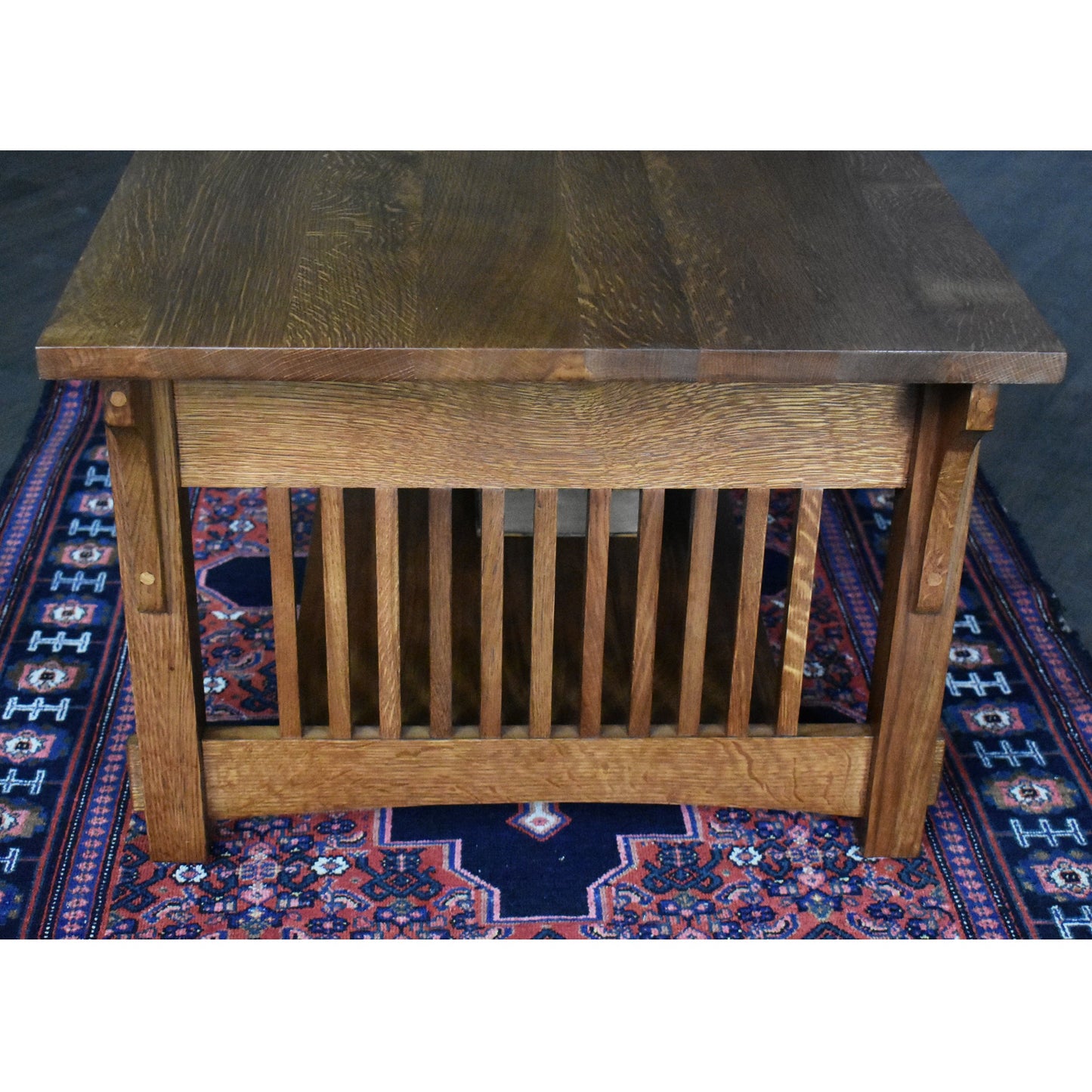 Mission Crofter 4 Drawer Coffee Table with Spindles - 40"