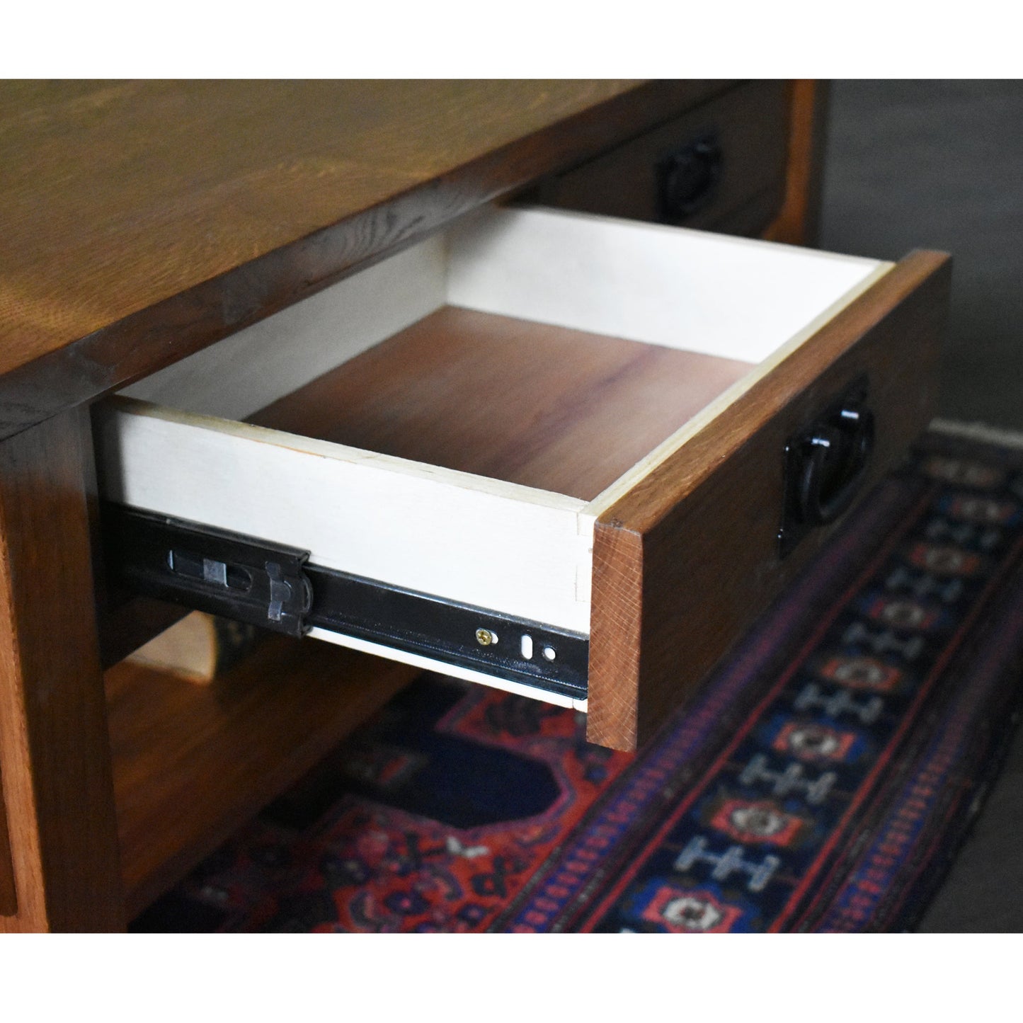 Mission Crofter 4 Drawer Coffee Table with Spindles - 40"