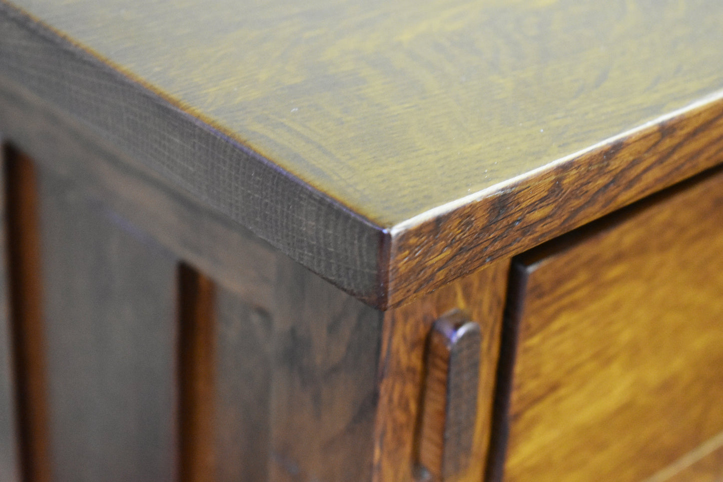 Mission Solid Quarter Sawn Oak 1 Drawer End Table - Model A27