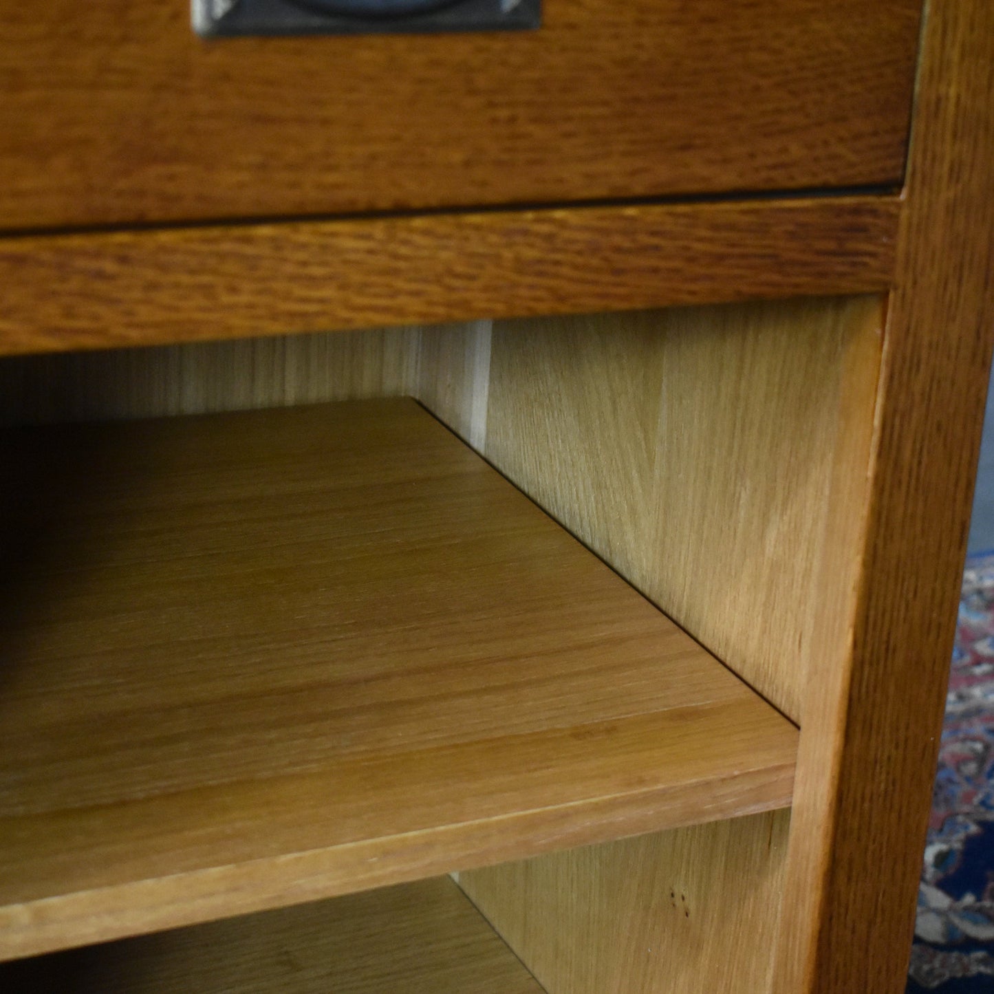 Mission Quarter Sawn Oak 1 Door/Drawer Nightstand Michael Cherry-MC-A