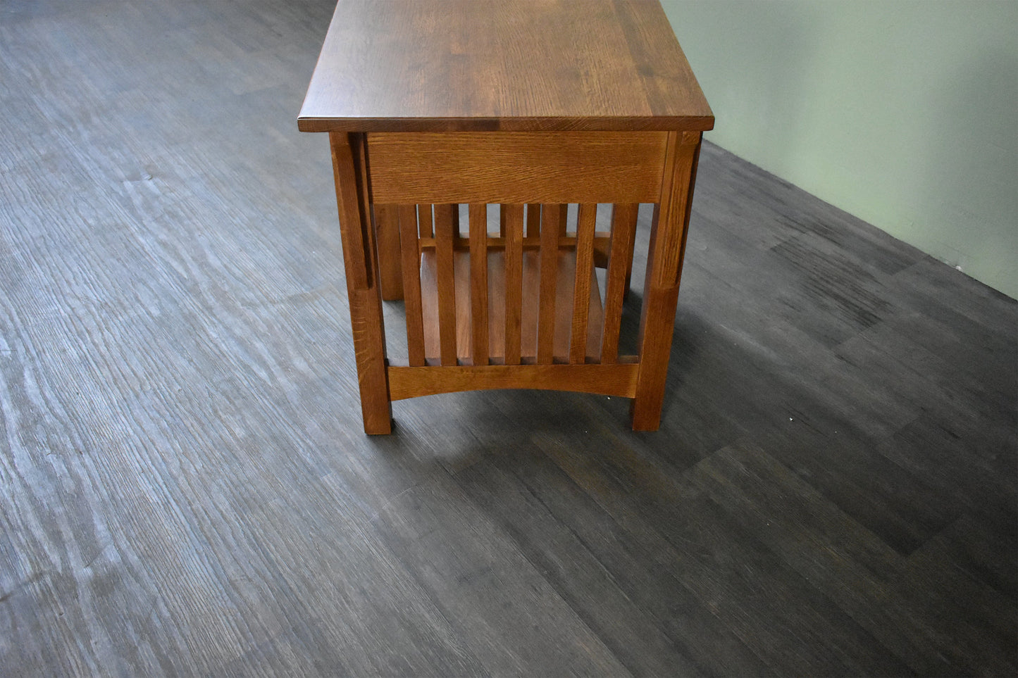 *Mission 1 Drawer Crofter End Table - Golden Brown (GB1)