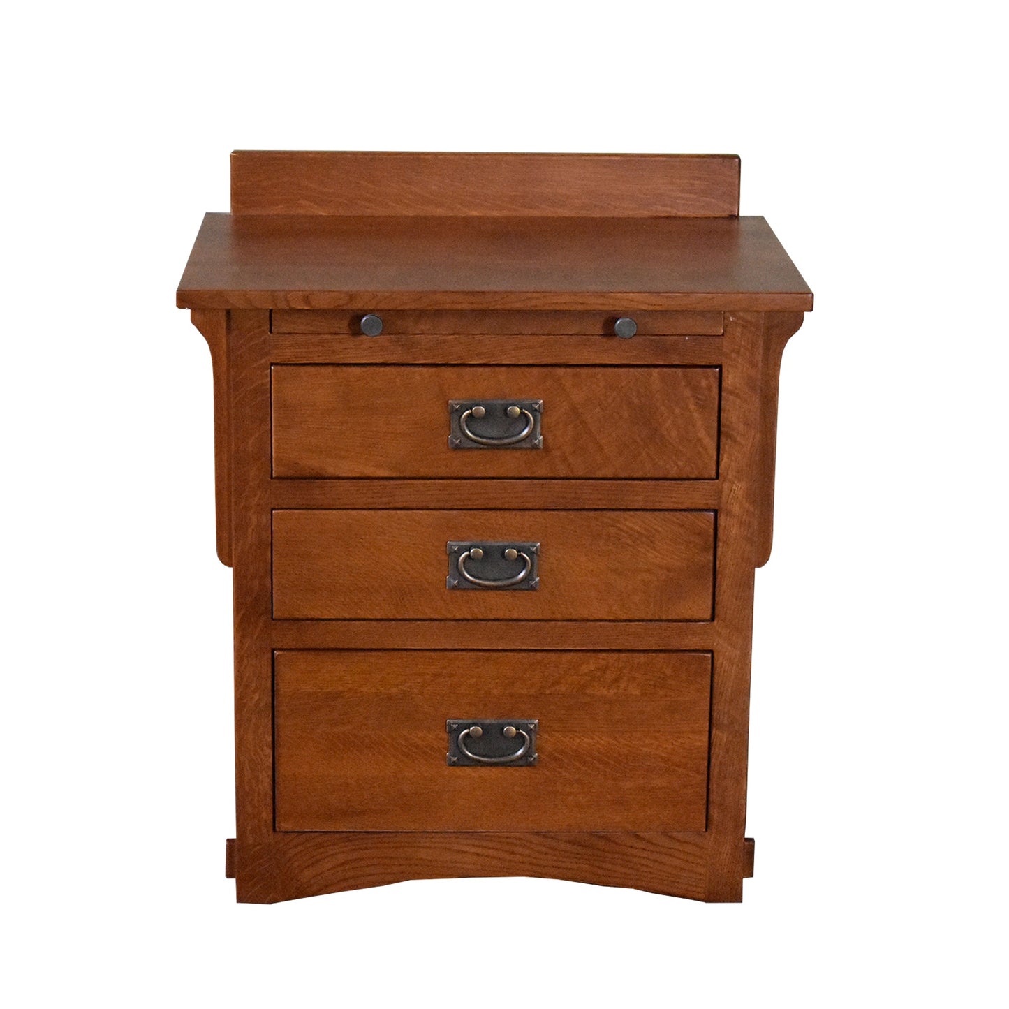 Mission Crofter 3 Drawer Nightstand - Michael's Cherry (MC-A)