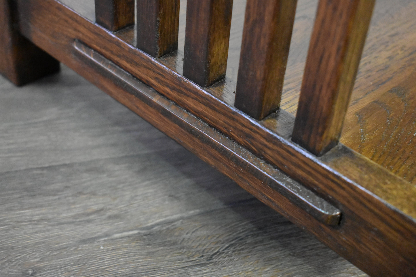 Mission Solid Oak Buffet / Console Table - Walnut - 52"